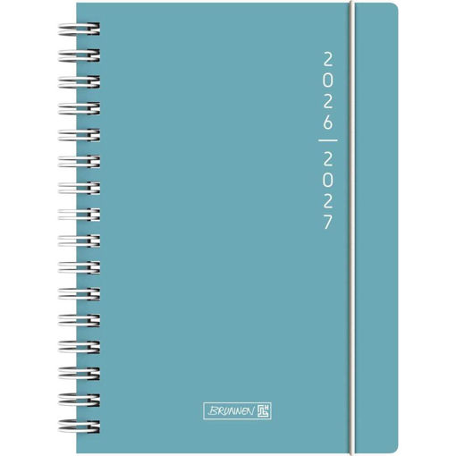 Picture of BRUNNEN A5 SCHOLASTIC DIARY 26/27 PLAIN MINT